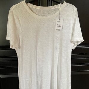 NWT-Sonoma Everyday Tee-Short Sleeved White-Size Large